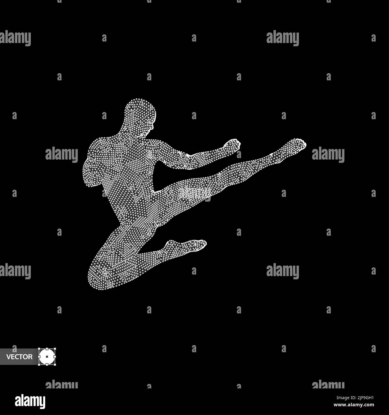 Il Karate e kung fu. Il Karate jump kick. Fighter. Modello 3d dell'uomo. Sport simbolo. Elemento di design. Asian arti marziali. Illustrazione Vettoriale. Illustrazione Vettoriale Il Karate e kung fu. Il Karate jump kick. Fighter. Modello 3d dell'uomo. Sport simbolo. Elemento di design. Asian arti marziali. Illustrazione Vettoriale. Illustrazione Vettoriale