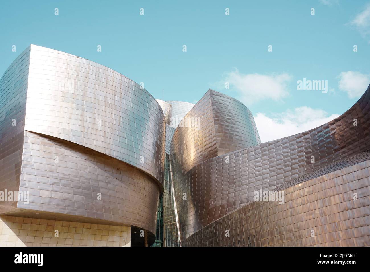 Guggenheim Bilbao museo architettura, destinazioni di viaggio Foto Stock