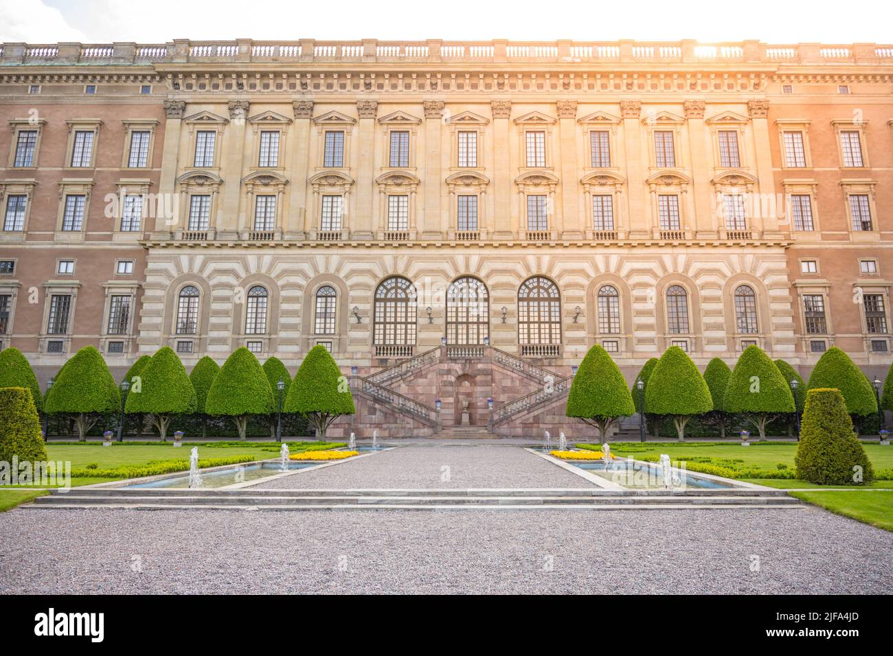Palazzo reale di Svezia a Stoccolma Foto Stock