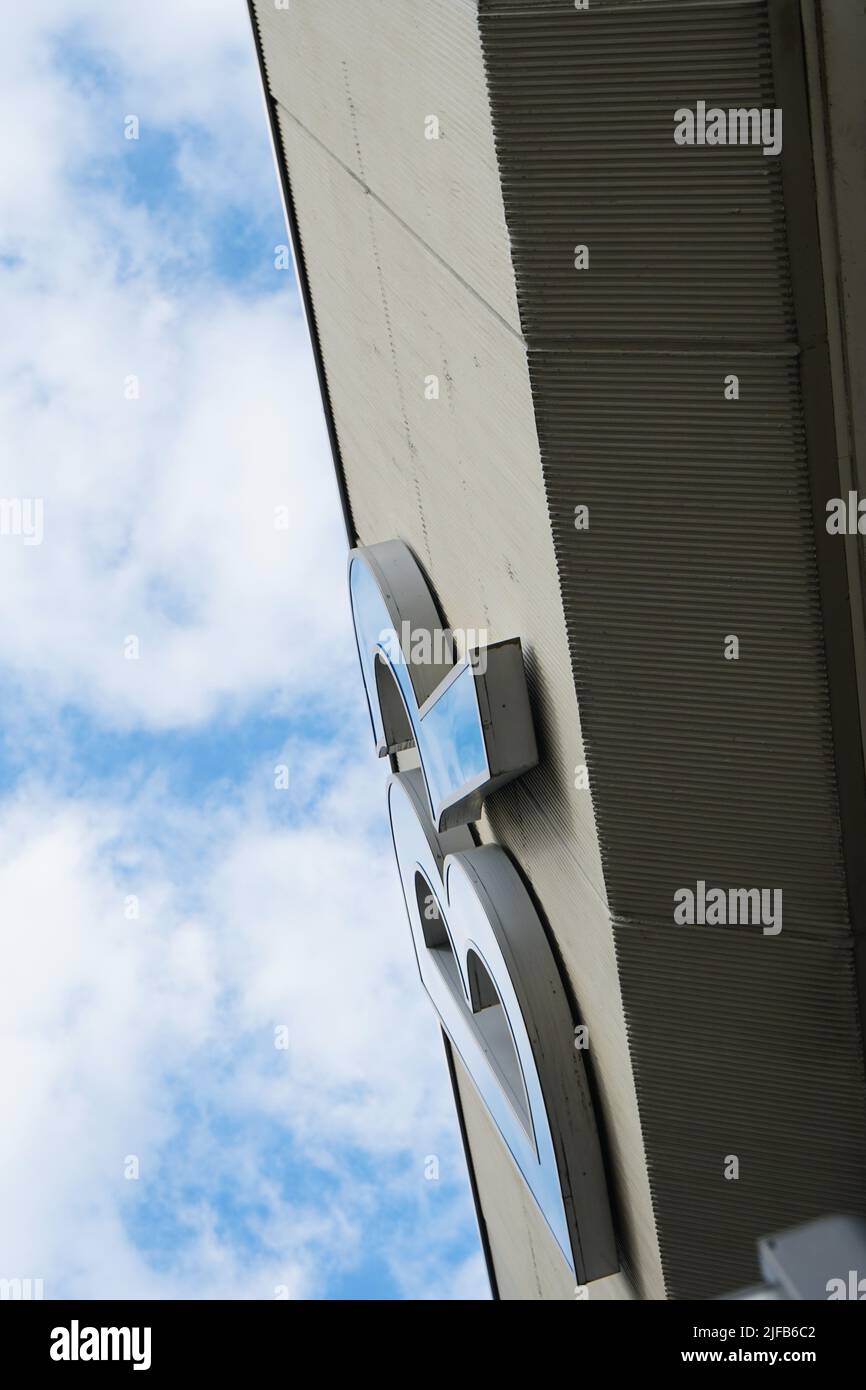 BR Bayerischer Rundfunk, ARD das erste, Arnulfstrasse, München, Baviera, Germania Foto Stock