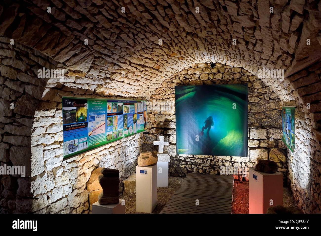 Francia, Charente, Pranzac, l'Heritage House che ripercorre il passato della valle Foto Stock