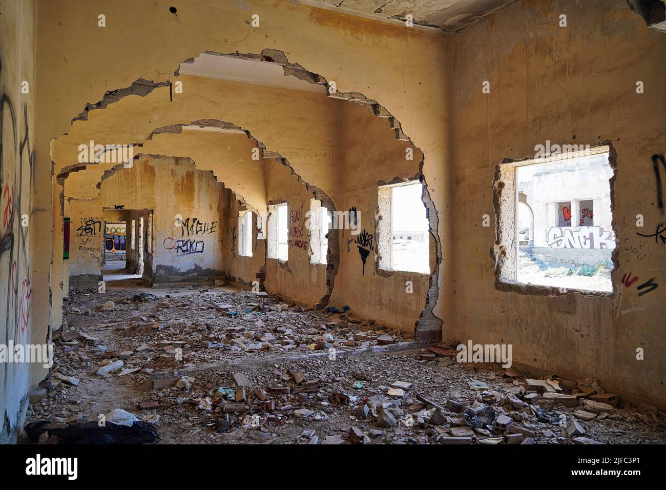 Sanatorio de Abona, Tenerife, Spagna, Europa Foto Stock