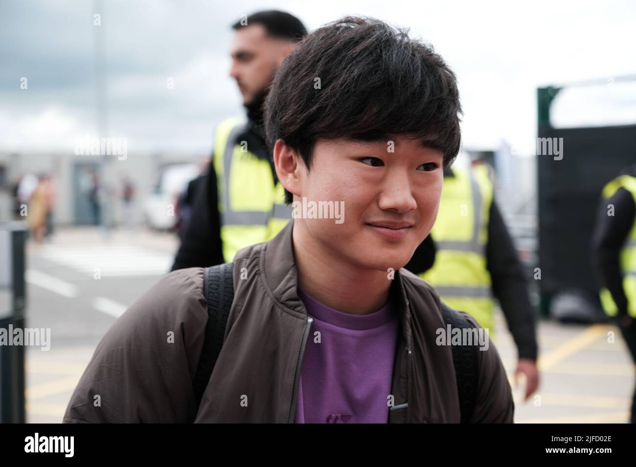 SILVERSTONE, Inghilterra, 01.JULY 2022;#22, Yuki TSUNODA, JAP, Team Scuderia Alpha Tauri, AT02, HONDA, RA620 motore Formula uno, GRAN Premio BRITANNICO F1 Foto Stock