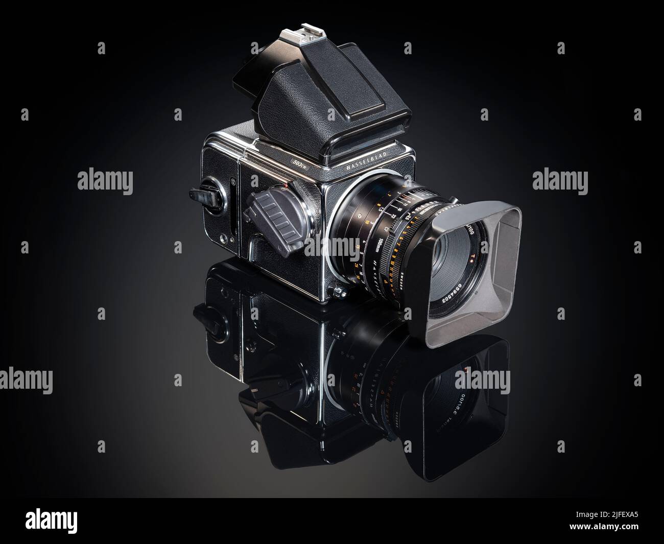 Fotocamera formato medio Hasselblad Foto Stock