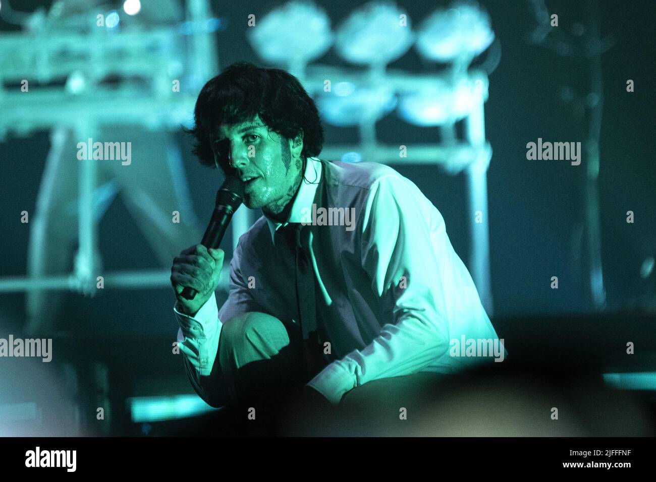 Sheffield alternative rock band Bring Me The Horizon suona la notte di apertura del loro tour 'Post Human' 2021 alla Bonus Arena di Hull il 20 settembre 2021 con: Bull Me The Horizon, Oliver Sykes dove: Hull, Regno Unito quando: 20 set 2021 credito: Graham Finney/WENN Foto Stock Sheffield alternative rock band Bring Me The Horizon suona la notte di apertura del loro tour 'Post Human' 2021 alla Bonus Arena di Hull il 20 settembre 2021 con: Bull Me The Horizon, Oliver Sykes dove: Hull, Regno Unito quando: 20 set 2021 credito: Graham Finney/WENN Foto Stock