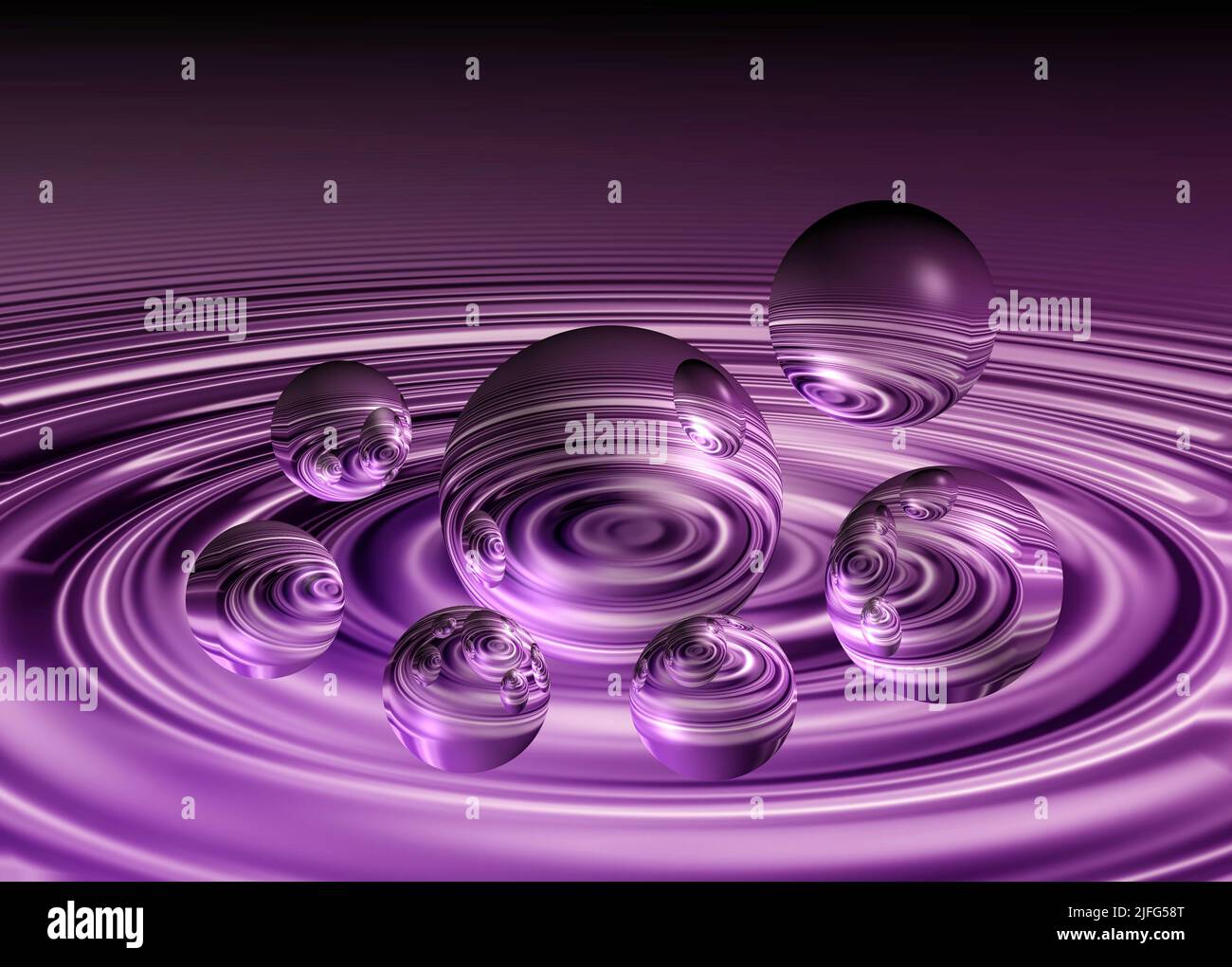 sfondo sfera futuristico Foto Stock
