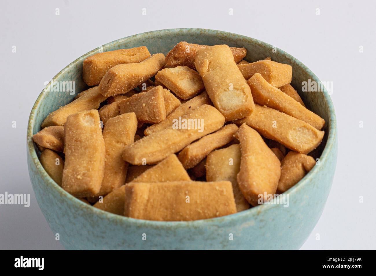 Snack nigeriano - chinchin Foto Stock