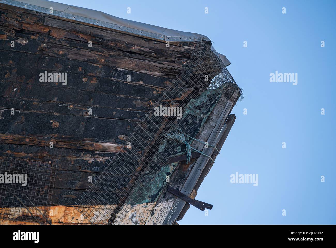 4 luglio 2022: Restauro della nave Clipper City of Adelaide, costruita a Sunderland, Inghilterra, e lanciata il 7 maggio 1864. Adelaide, Australia Foto Stock