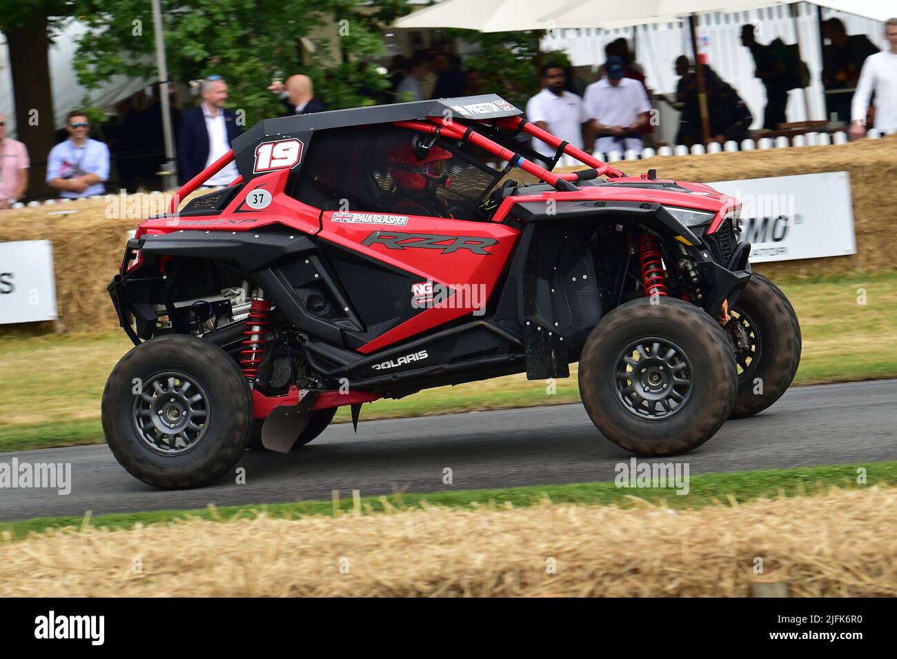 Paul Glasper, o R A Eurofighter, Extreme Off-Road, Goodwood Festival of Speed, The Innovators - Masterminds of Motorsport, Goodwood House Foto Stock