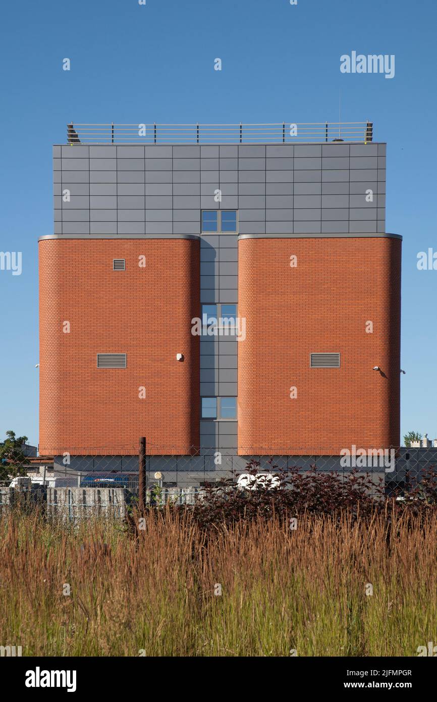 Gaz System Building, a Danzica Foto Stock