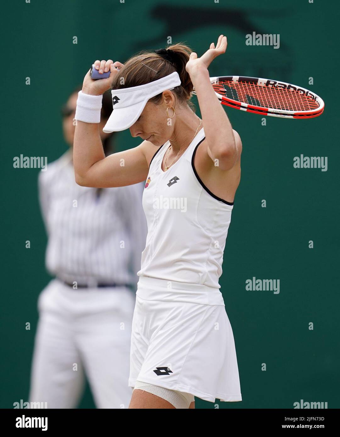 Alize reagisce contro Ajla Tomljanovic in azione contro Ajla
