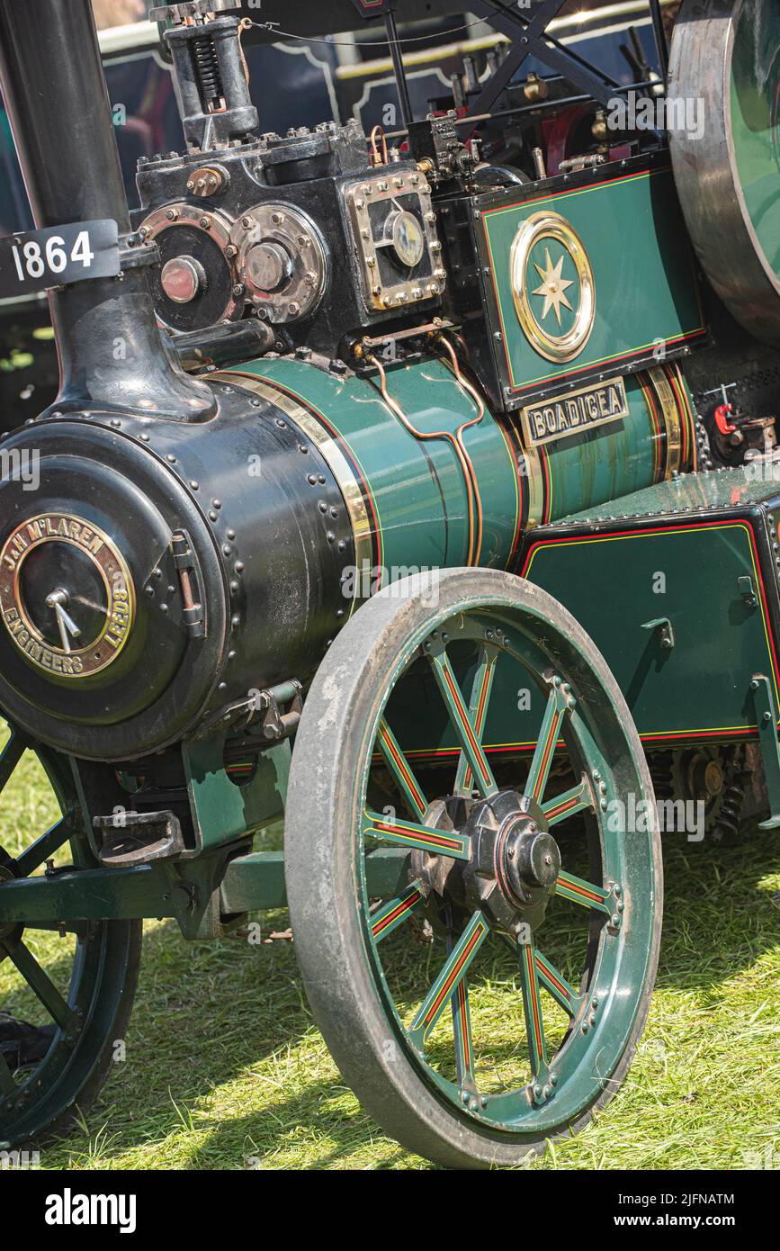 The Stotfold Annual Steam Fayre Foto Stock