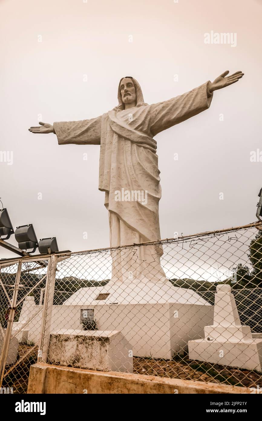 Mirador Cristo Blanco, Cusco, Provincia Cusco, Perù Foto Stock