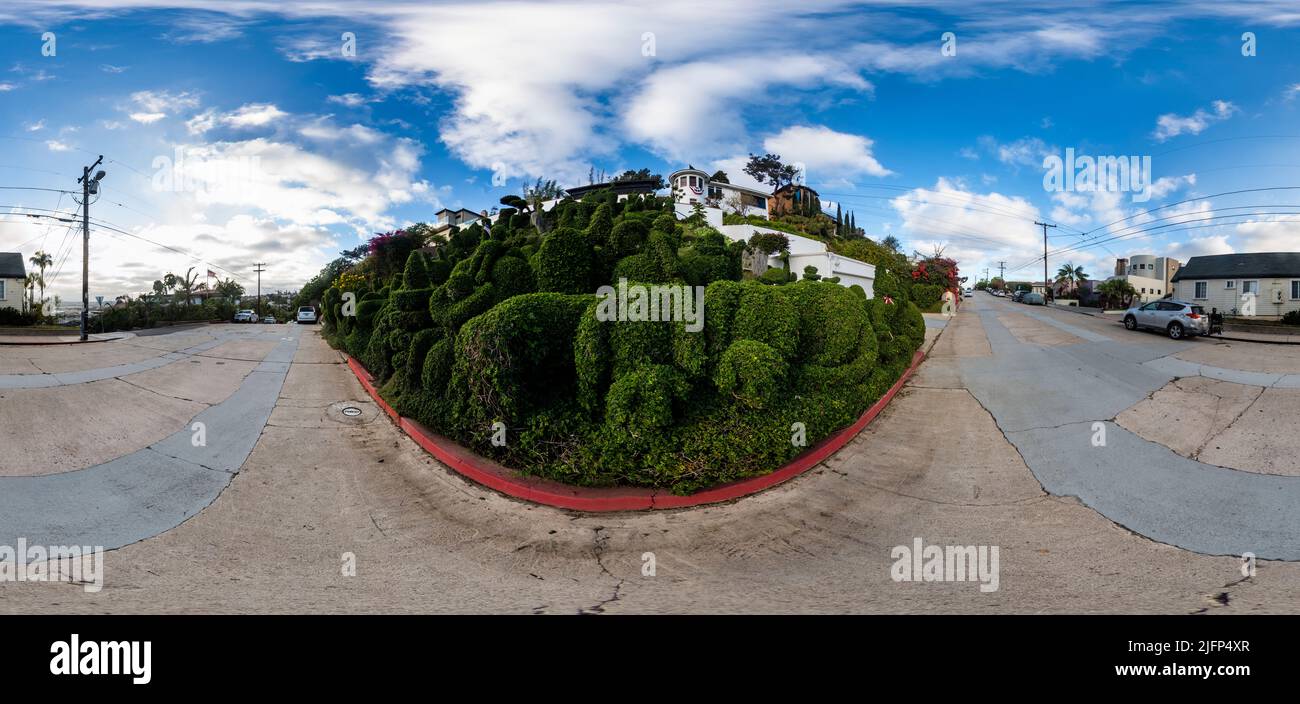 Il Giardino Topiario di Harper Foto Stock