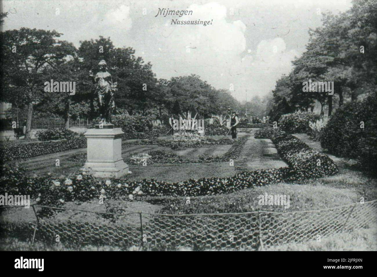 I letti di fiore Foto Stock