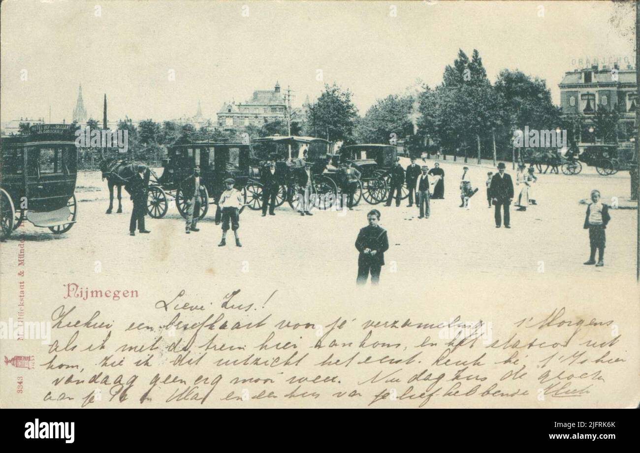 Cuote con cavalli, ca.1900 Foto Stock