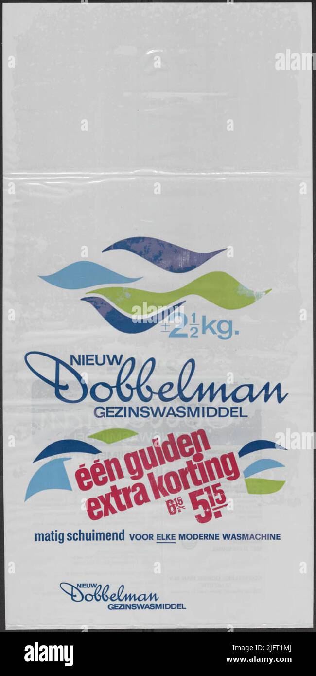 Dobbelman Family Wash nuovo ± 2½ kg. Uno sconto extra di 5,15% sulla schiuma per ogni lavatrice moderna Foto Stock