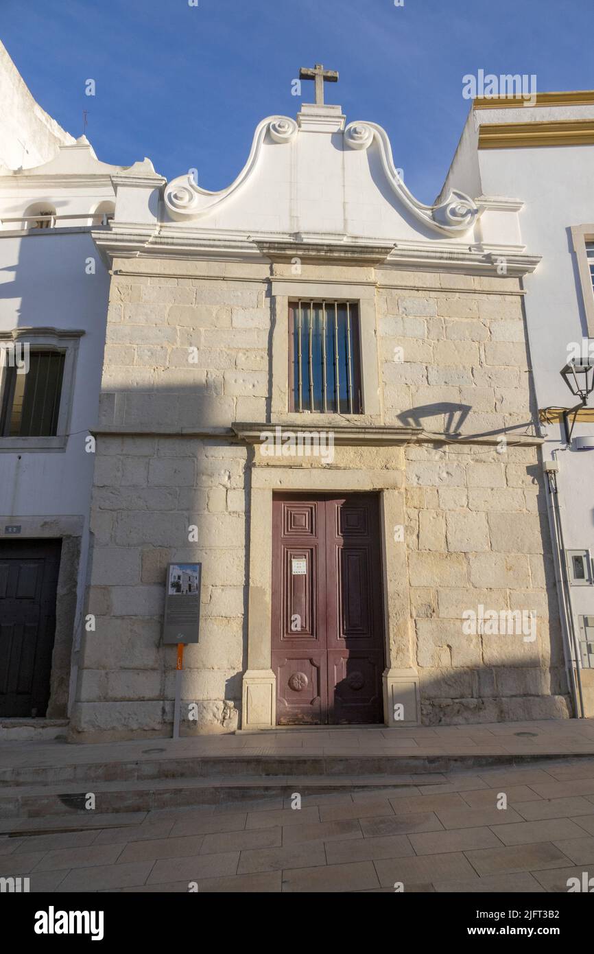 La piccola Chiesa di nostra Signora della Concezione (Nossa Senhora da Conceição) a Loule Portugal Foto Stock