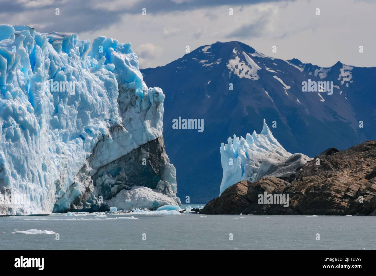 Glaciar Perito Moreno, Argentina Foto Stock