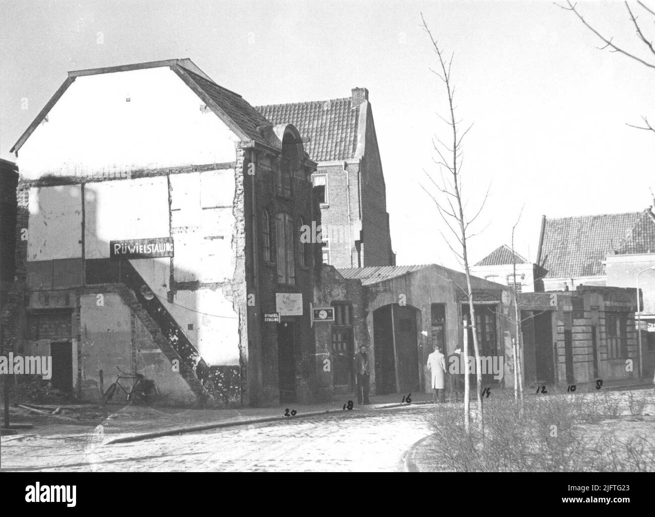 Il volto del Valkhof Foto Stock