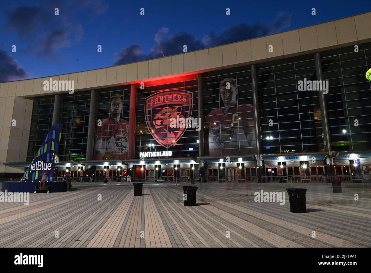 Sunrise FL, Stati Uniti. 04th luglio 2022. Una vista generale durante la celebrazione della Città dell'Alba del 4th luglio alla FLA Live Arena il 4 luglio 2022 a Sunrise, Florida. Credit: Mpi04/Media Punch/Alamy Live News Foto Stock