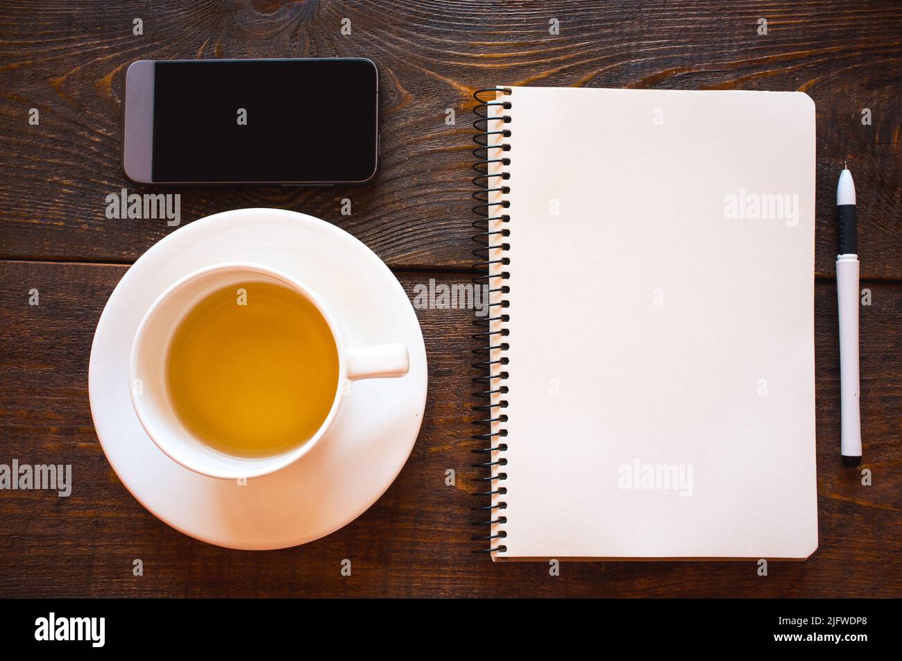 pranzo di lavoro Foto Stock
