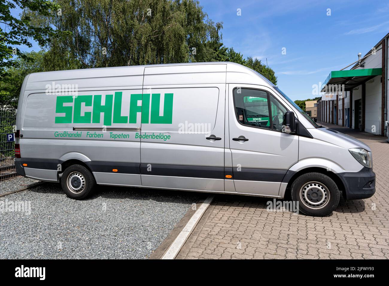 Van Schlau Mercedes-Benz Sprinter Foto Stock
