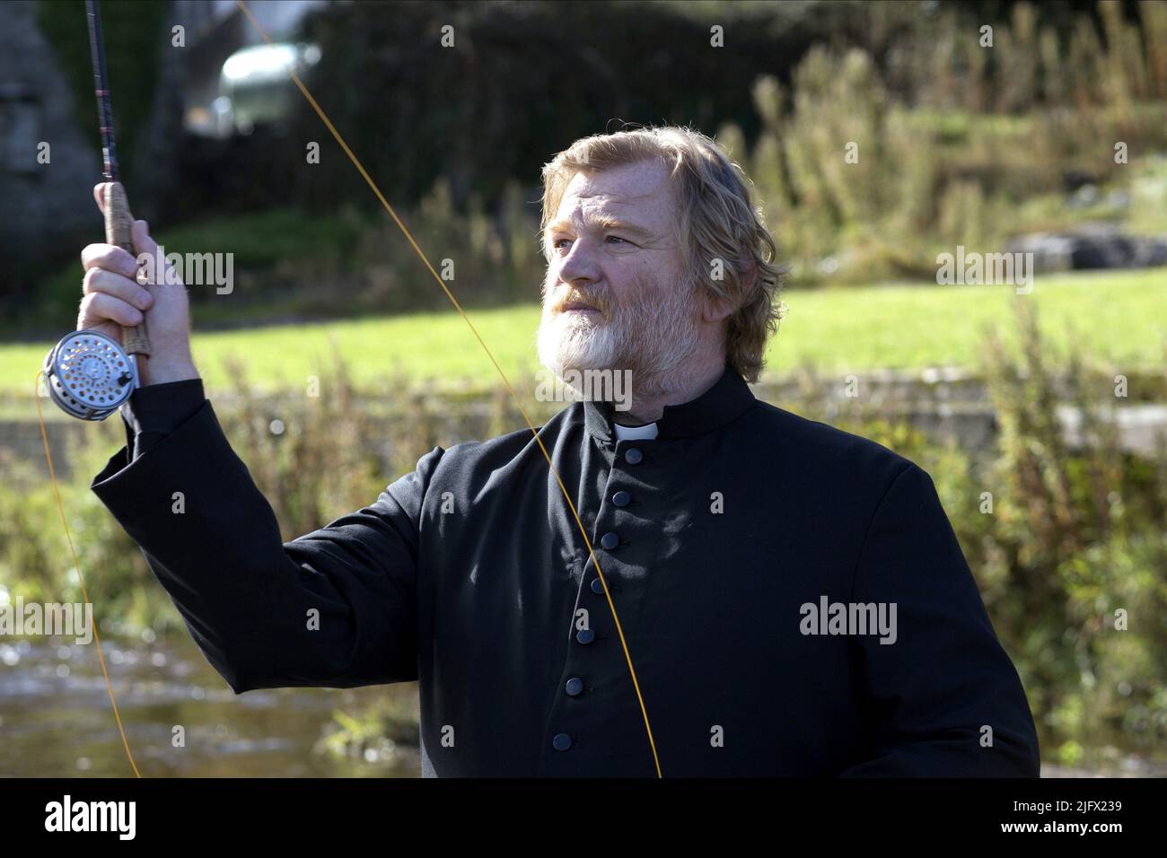 BRENDAN GLEESON, CALVARIO, 2014 Foto Stock