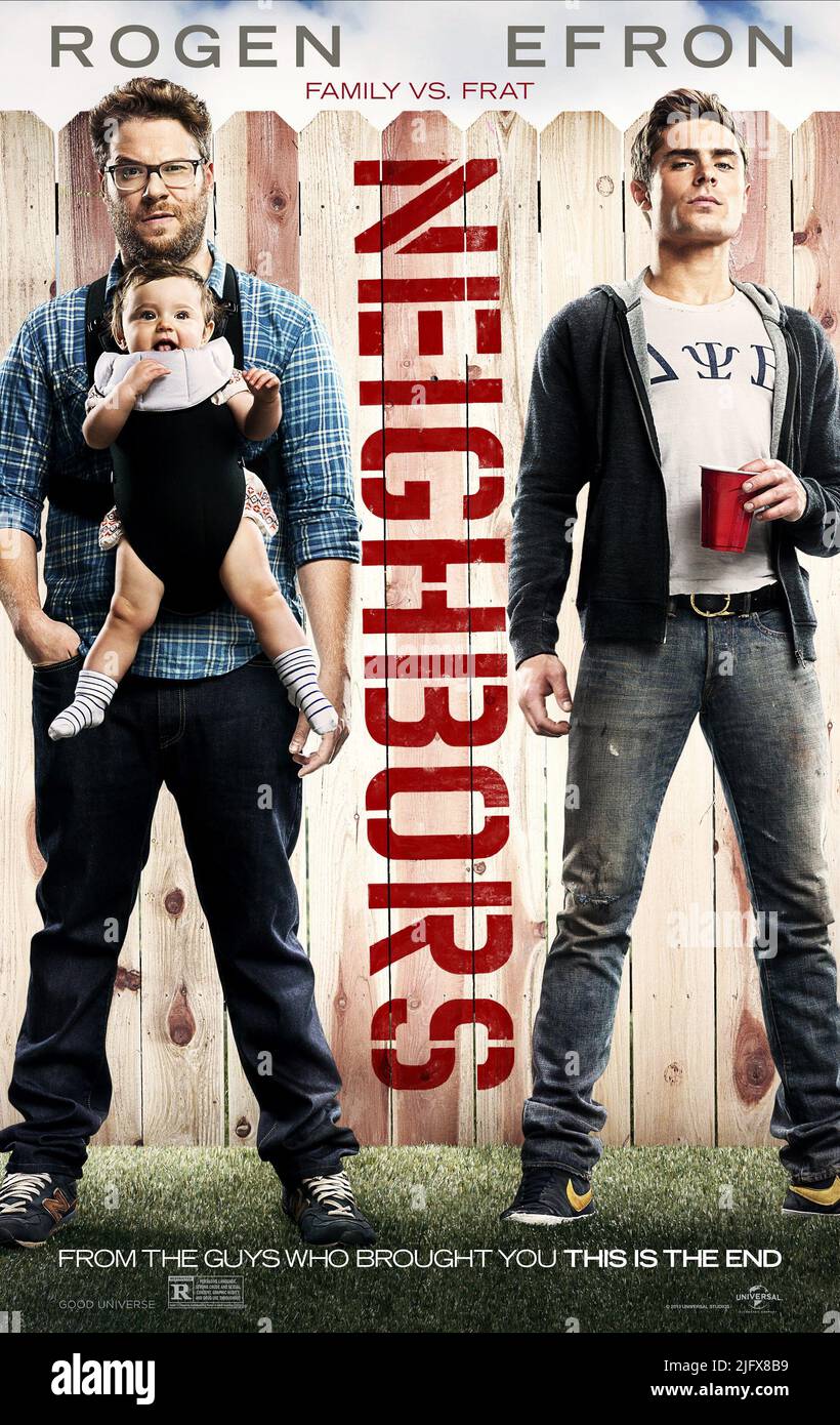 ROGEN, POSTER, BAD NEIGHBORS, 2014 Foto Stock