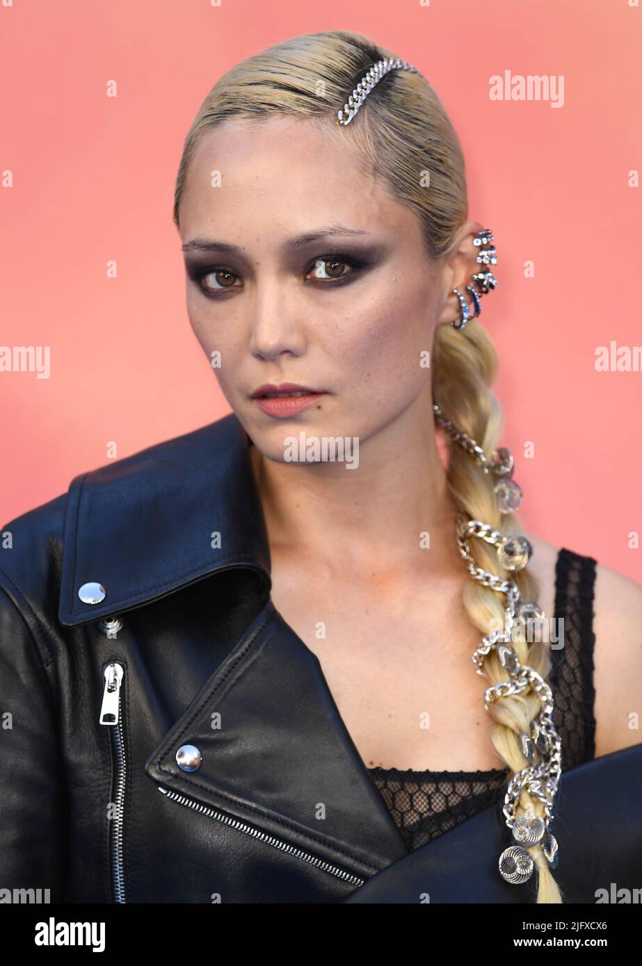 Luglio 5th, 2022. Londra, Regno Unito. POM Klementieff arriva allo Screening di Gala britannico di Thor: Love and Thunder, Leicester Square, Londra. Credit: Doug Peters/EMPICS/Alamy Live News Foto Stock