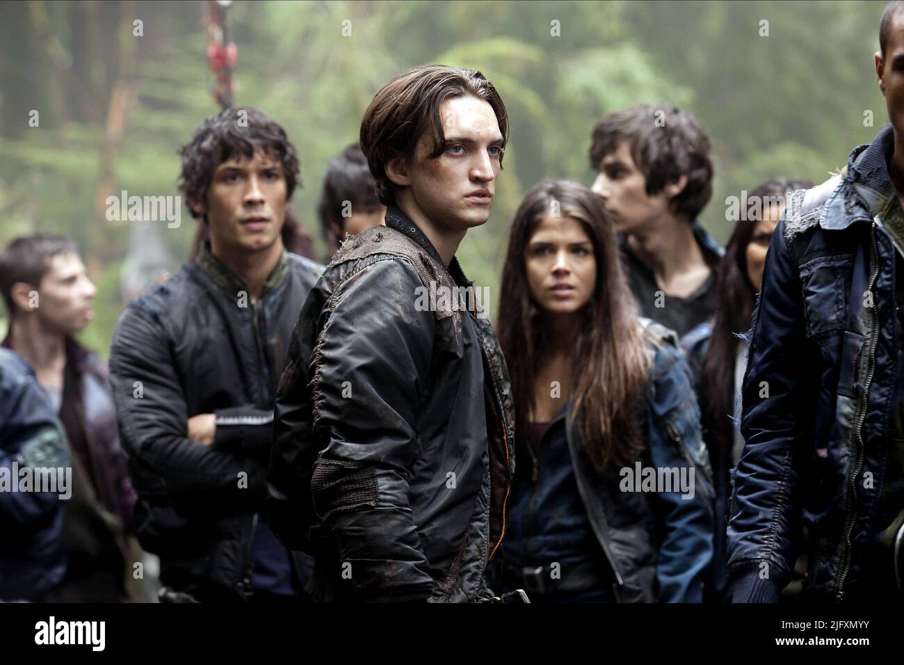 BOB MORLEY, RICHARD HARMON, MARIE AVGEROPOULOS, il centinaio, 2014 Foto Stock