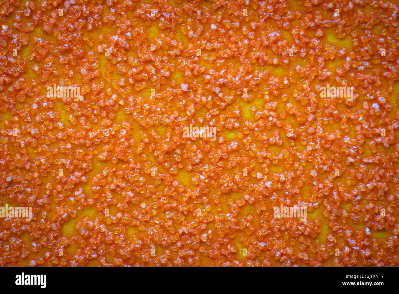 grana carta vetrata in primo piano Foto Stock