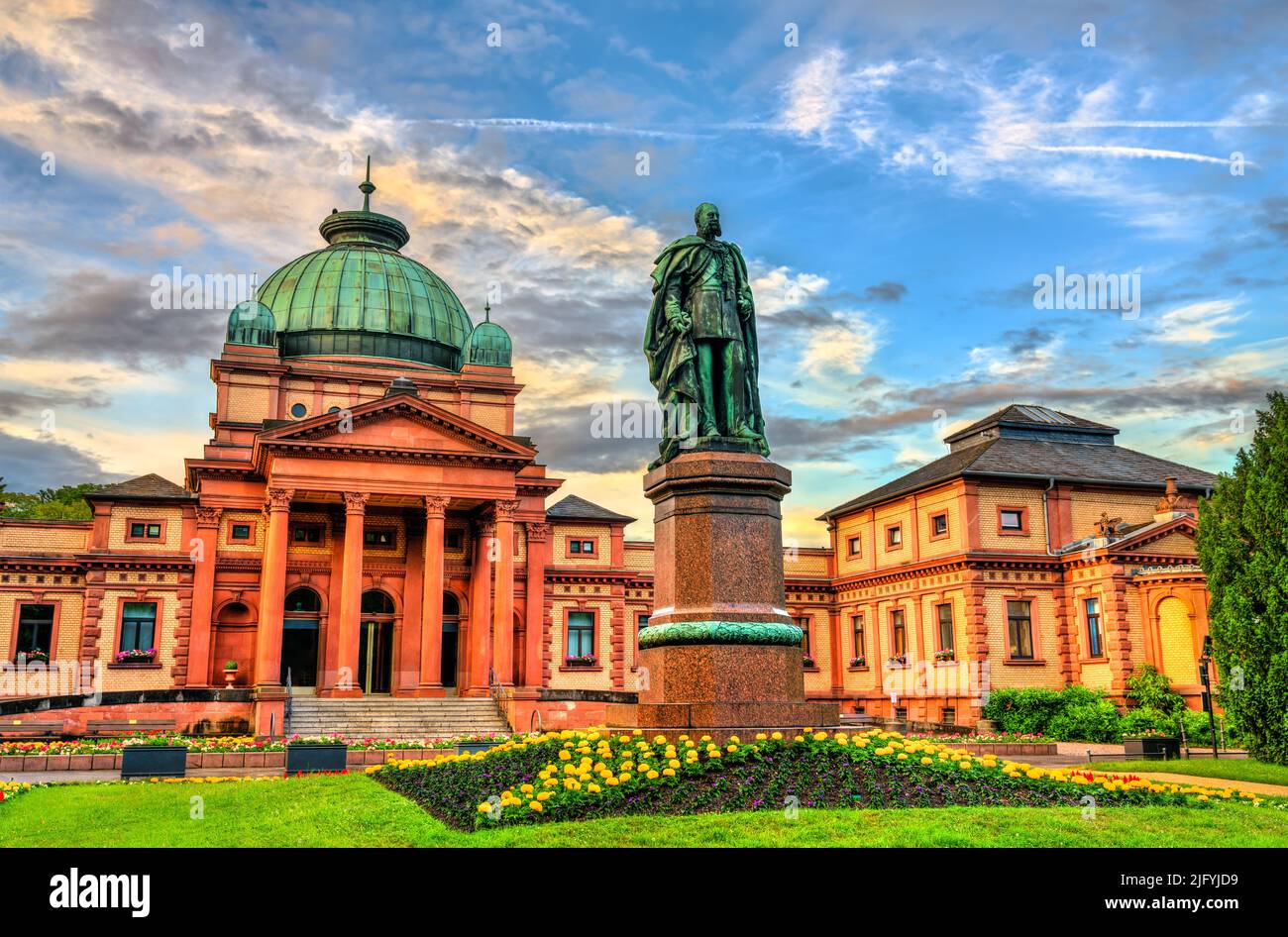 Kaiser Wilhelm Bad, un bagno storico a Bad Homburg vor der Hohe, Germania Foto Stock