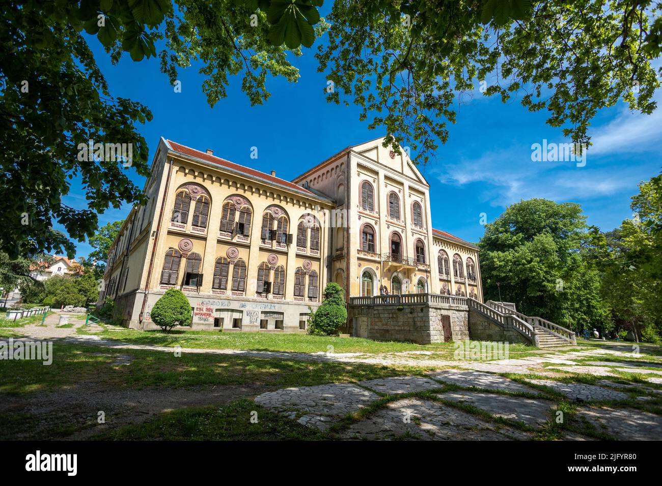 Staro Zdanje in Arandjelovac, Bukovicka banja spa, Serbia Foto Stock