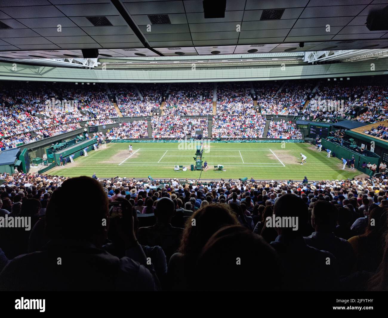 Wimbledon finale degli uomini - 2021 Foto Stock