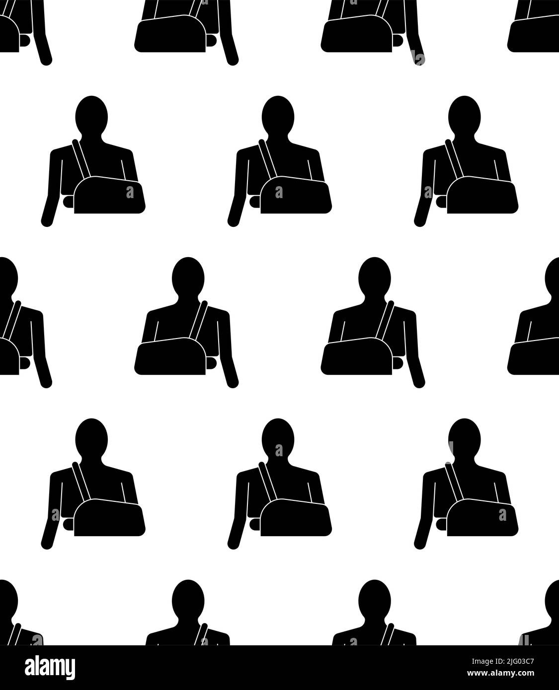 Immagine grafica vettoriale a gomito della spalla Illustrazione Vettoriale