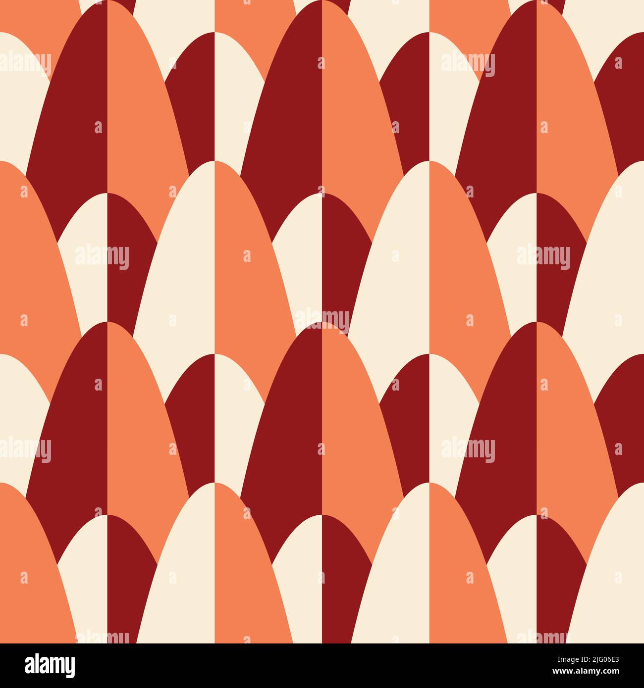 Pattern vettoriale senza giunture con texture geometrica su sfondo rosa pastello. Semplice design di sfondo REPEAT 3D. Mosaico decorativo tessile moda. Illustrazione Vettoriale