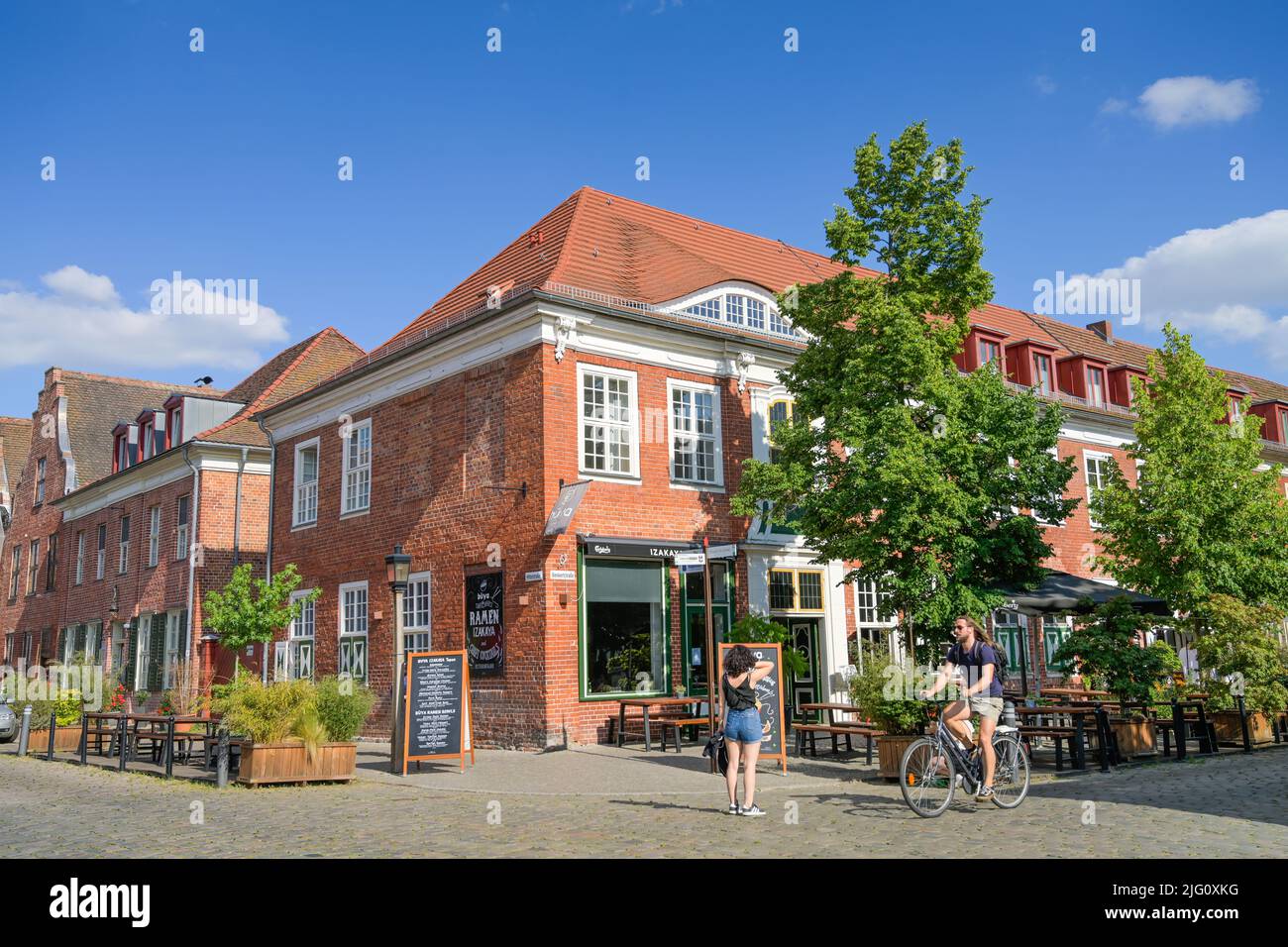 Holländisches Viertel, Mittelstraße, Potsdam, Brandenburg, Deutschland Foto Stock