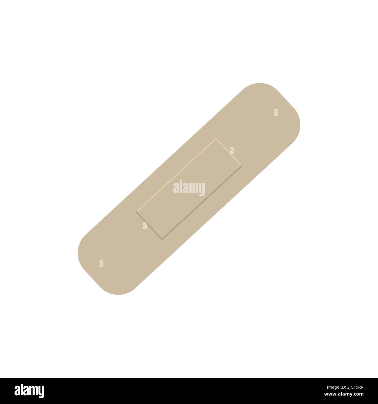 Icona gesso medico vettore illustrazione isolato su sfondo bianco Illustrazione Vettoriale