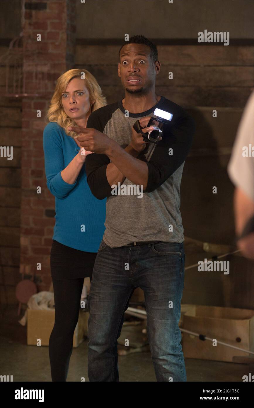 JAIME PRESSLY, Marlon Wayans, un Haunted House 2, 2014 Foto Stock