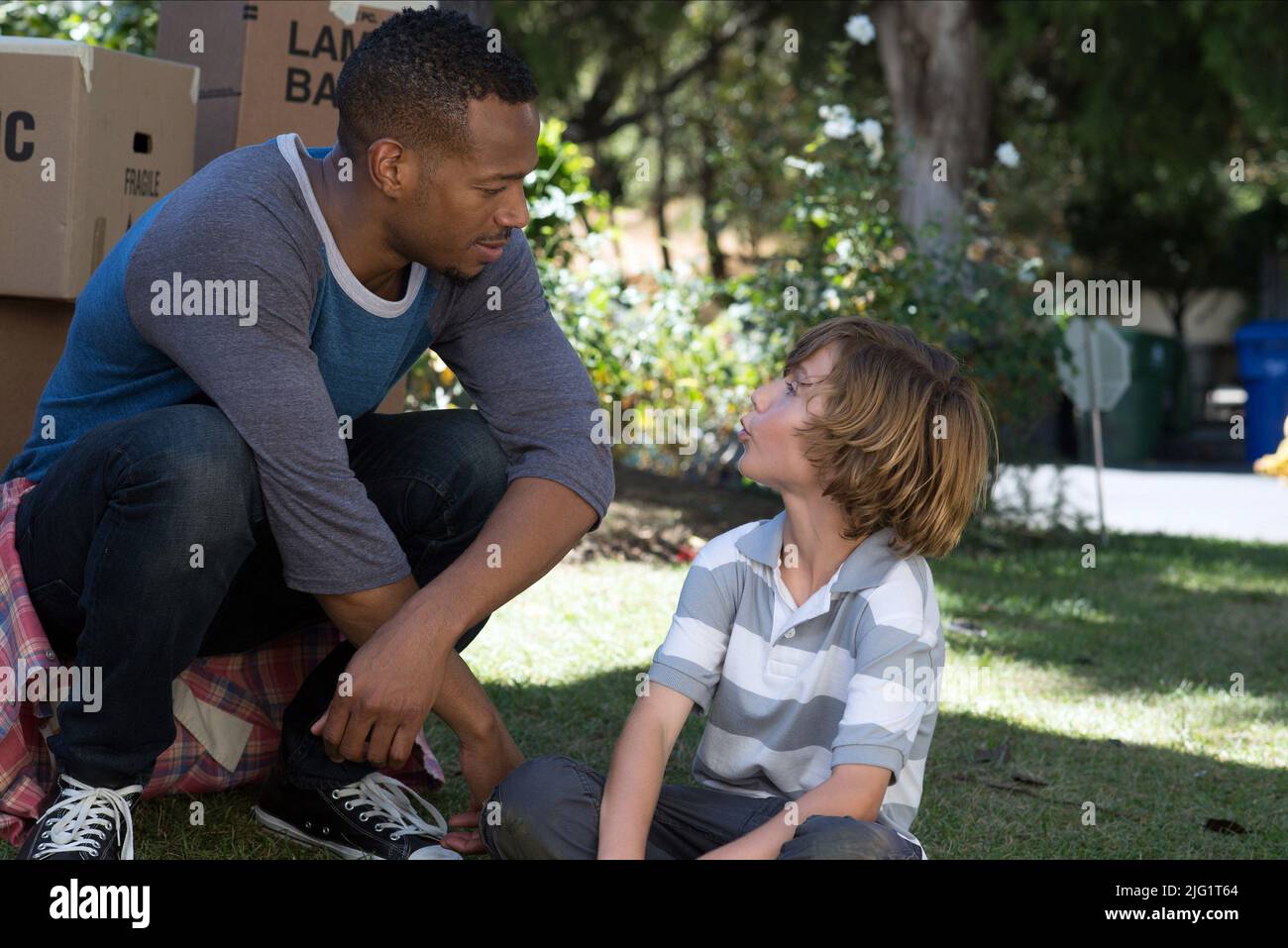 MARLON WAYANS, STEELE STEBBINS, un Haunted House 2, 2014 Foto Stock