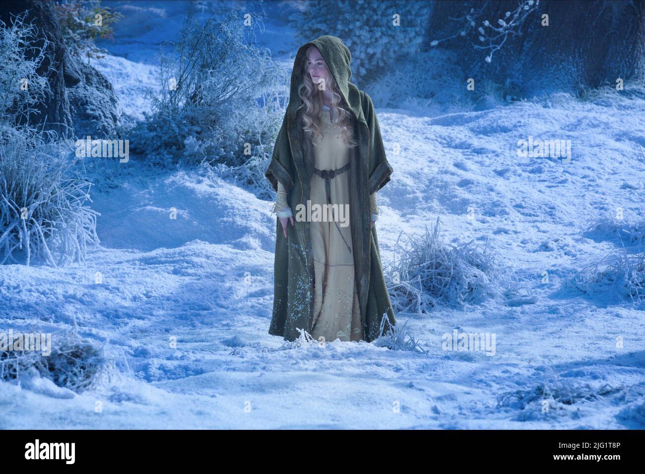 ELLE FANNING, MALEFICENT, 2014 Foto Stock