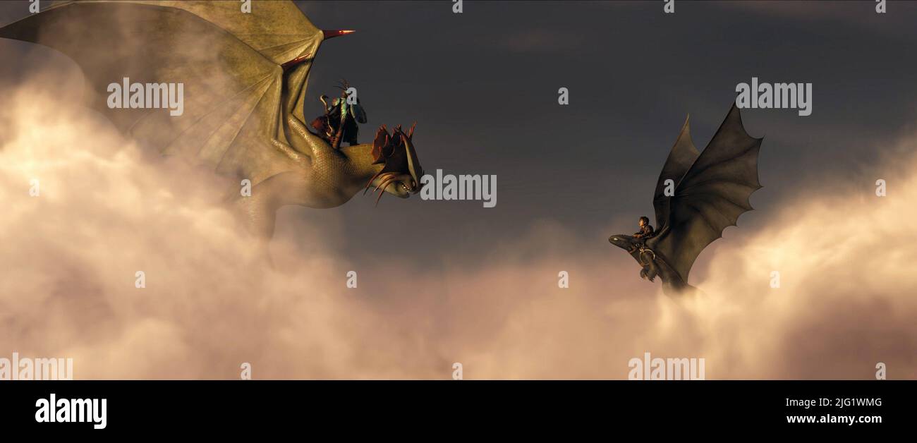 VALKA,CLOUDJUMPER,HICCUP,TOOTHLESS, COME ADDESTRARE IL VOSTRO DRAGO 2, 2014 Foto Stock