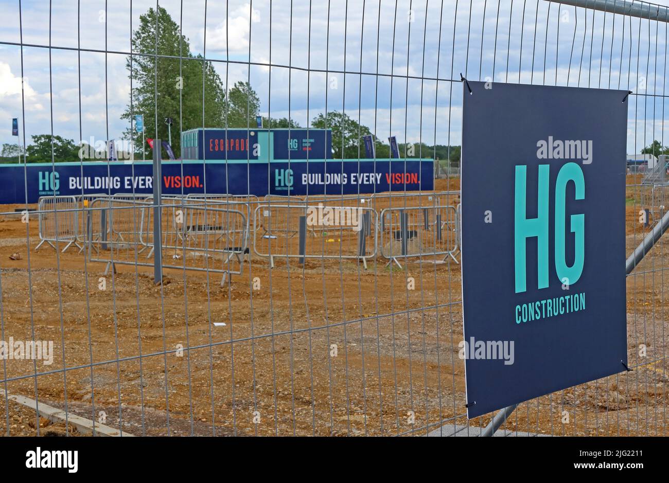 HG Construction Escapade , sito di Silverstone, circuito di Silverstone, Silverstone, Towcester, Northamptonshire, Inghilterra, Regno Unito, NN12 8TL Foto Stock