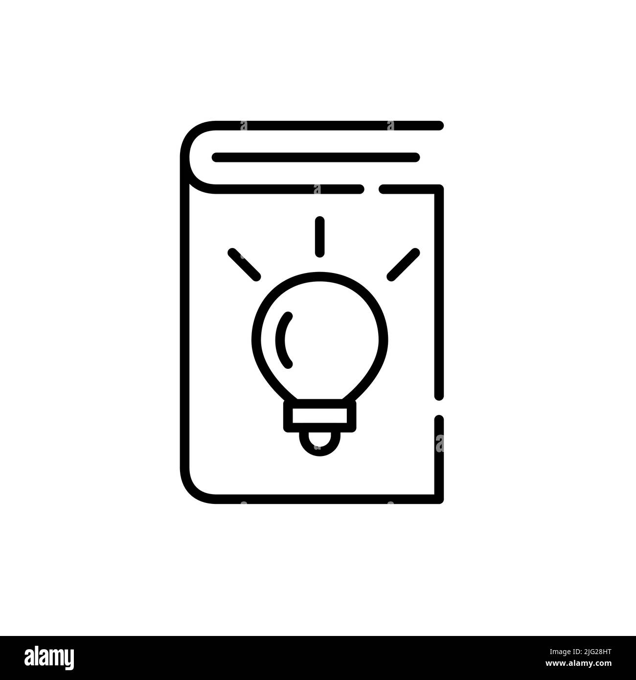Libro di ispirazione che condivide idee su processi produttivi e creatività. Pixel Perfect, tratto modificabile Illustrazione Vettoriale