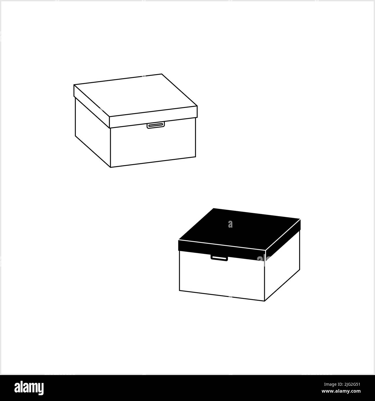 Food Container, Food Storage icona Vector Art Illustration Illustrazione Vettoriale
