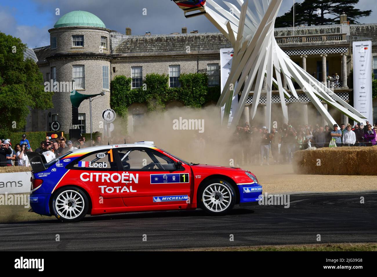Max Girardo, Citroen Xsara WRC, Ultimate Rally Cars, Goodwood Festival of Speed, The Innovators - Masterminds of Motorsport, Goodwood House, Chicheste Foto Stock