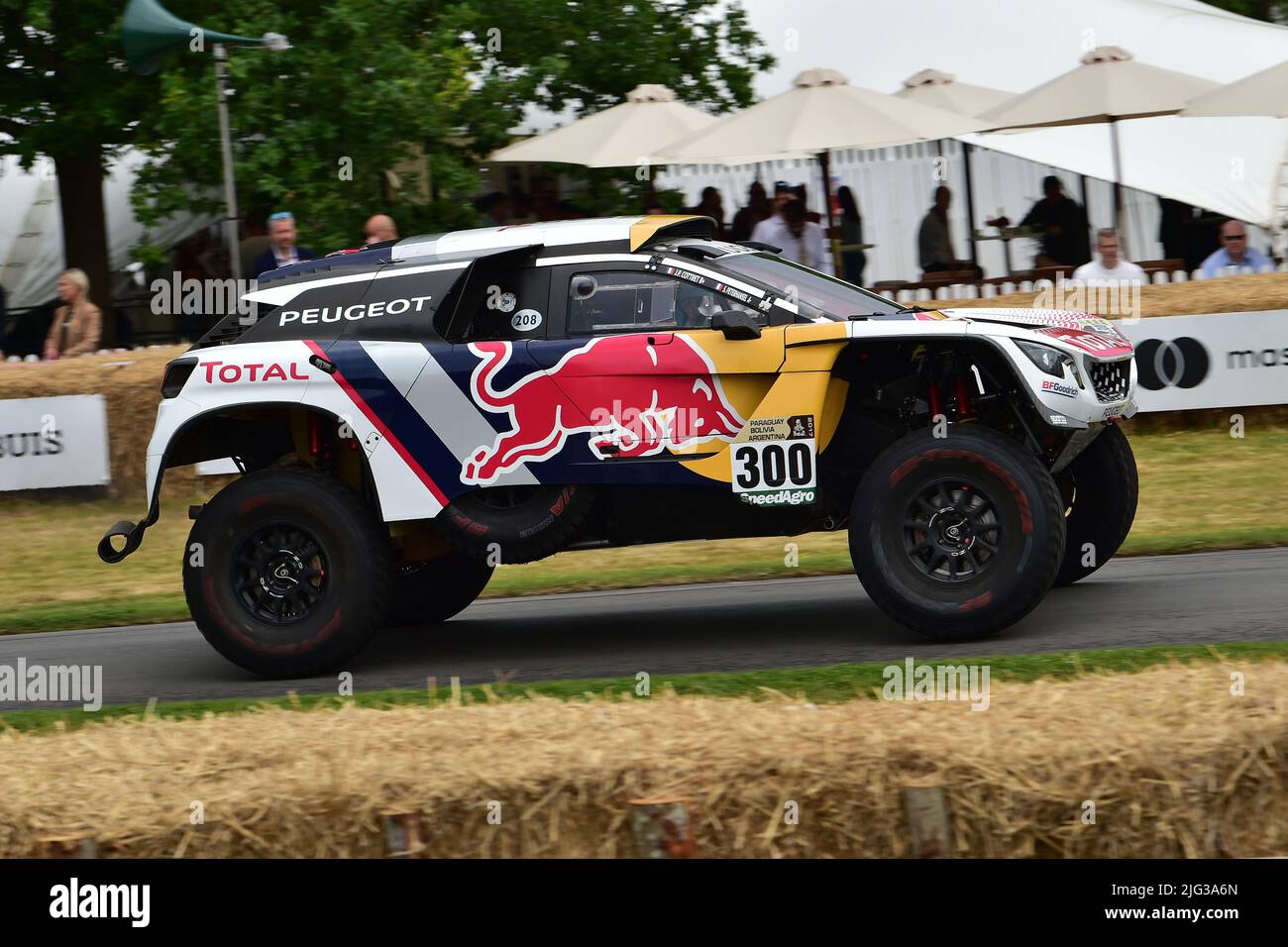 Andre Villas Boas, Magalhaes Goncalo, Peugeot 3008 DAKAR, Ultimate Rally Cars, Goodwood Festival of Speed, gli innovatori - Masterminds of Motorsport, Foto Stock