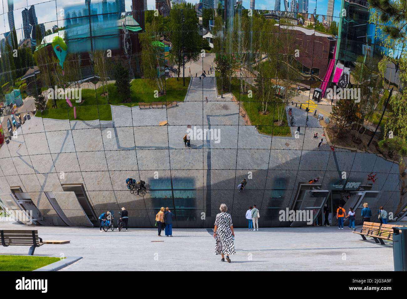 il deposito del museo boijmans a rotterdam Foto Stock