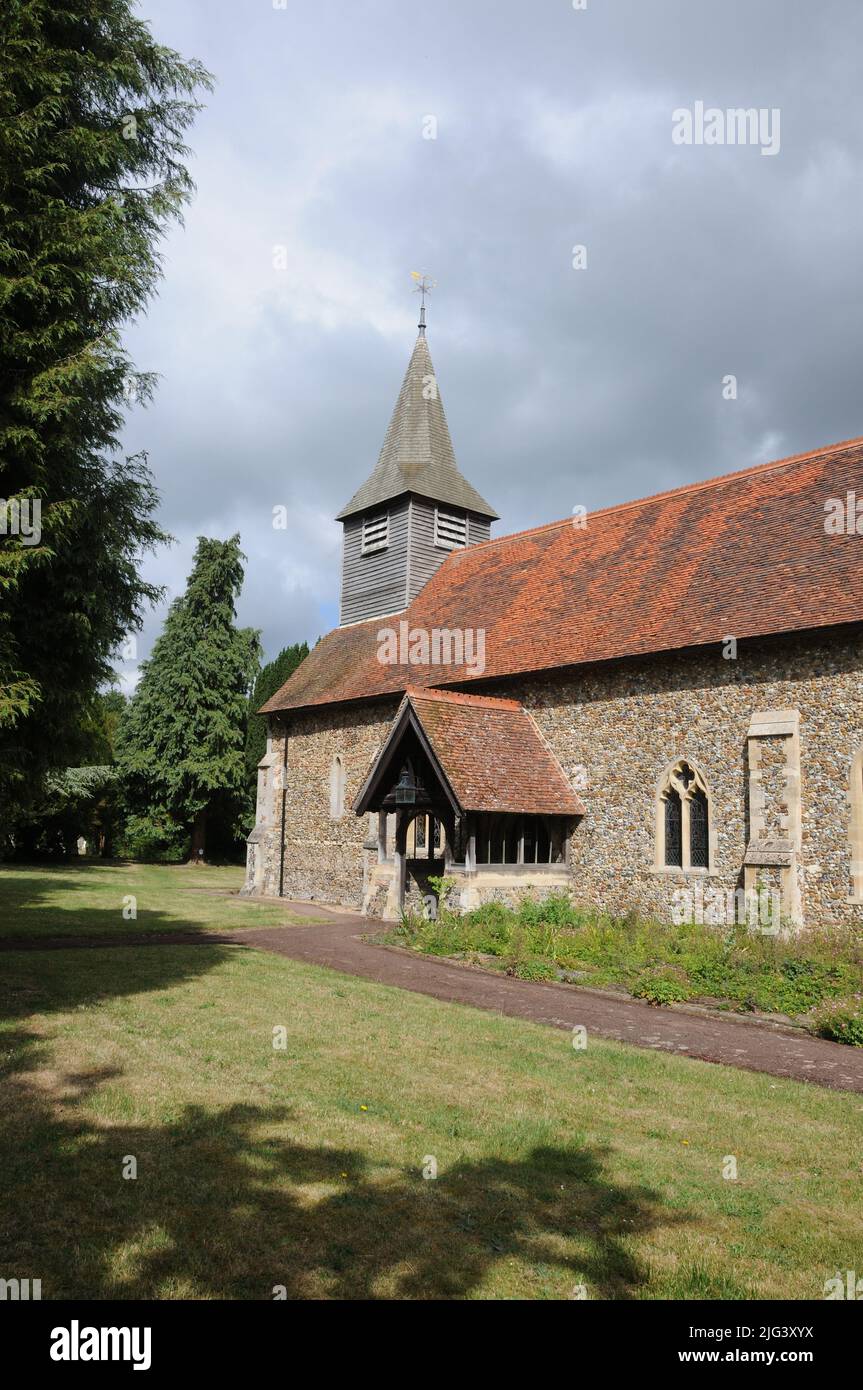 Chiesa di Sant'Agostino, Birdbook, Essex Foto Stock